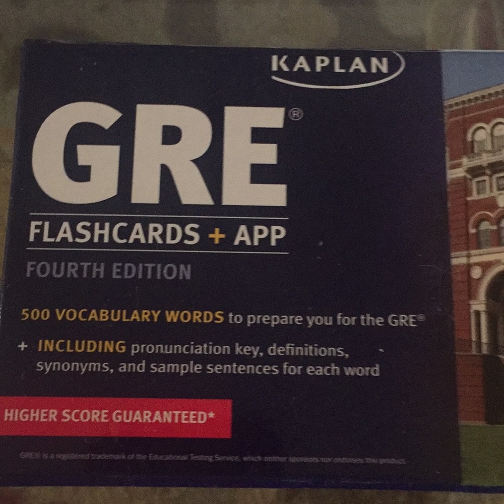 GRE Flashcards by Kaplan